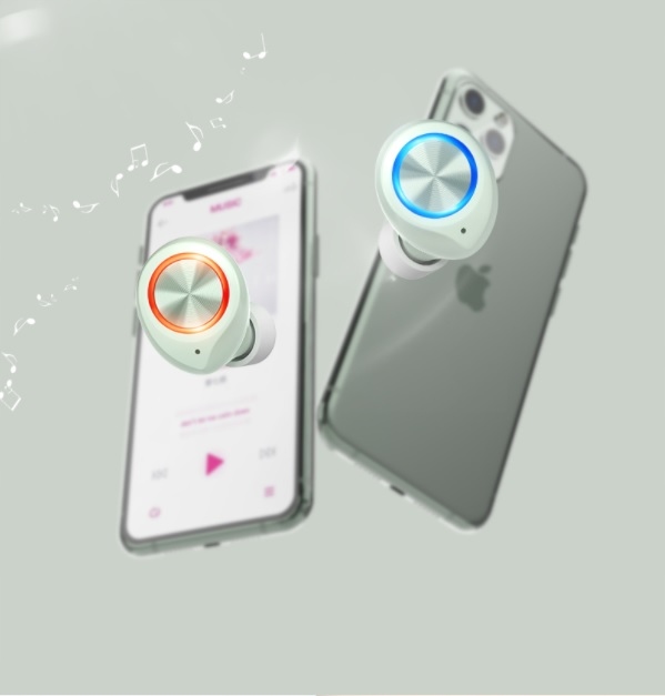 SŁUCHAWKI BEZPRZEWODOWE do Iphone Android Samsung