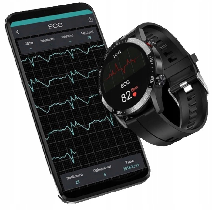 ZEGAREK SPORT SMARTWATCH EKG ROZMOWY CIŚNIENIE 4.0