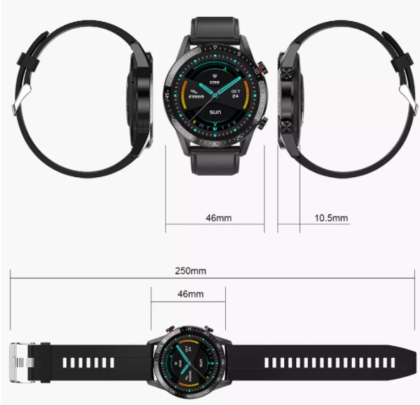 ZEGAREK SPORT SMARTWATCH EKG ROZMOWY CIŚNIENIE 4.0
