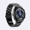 Smartwatch Męski Zegarek AMOLED Czarny Tętno Ciśnienie Smart Watch Sport