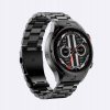 Smartwatch Męski Zegarek AMOLED Czarny Tętno Ciśnienie Smart Watch Sport