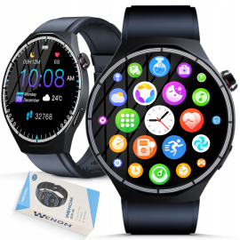 Smartwatch Wenom GTS-49 Bluetooth, OLED muzyka zdrowie 1GB pamięci Menu PL