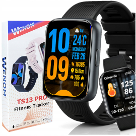 Smartwatch męski / damski – rozmowy, sport, zdrowie, IP68, Tętno Ciśnienie