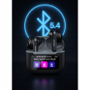 Słuchawki bezprzewodowe Sportowe Bluetooth 5.4 z ANC i etui powerbankiem PL