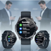 Smartwatch Męski Explorer 2 GPS Wodoodporny 5ATM 2 opaski Szkło ładowarka