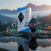 Smartwatch Męski Explorer 2 GPS Wodoodporny 5ATM 2 opaski Szkło ładowarka