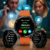 Smartwatch Męski Explorer 2 GPS Wodoodporny 5ATM 2 opaski Szkło ładowarka