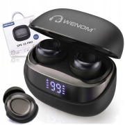 Słuchawki TWS WENOM SPE 15 PRO Bluetooth 5.4 Wyświetlacz Rozmowy HD Dzwięk