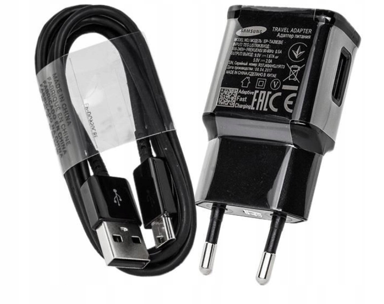 ORYG SZYBKA ŁADOWARKA SAMSUNG S8 S9 + KABEL TYPE C