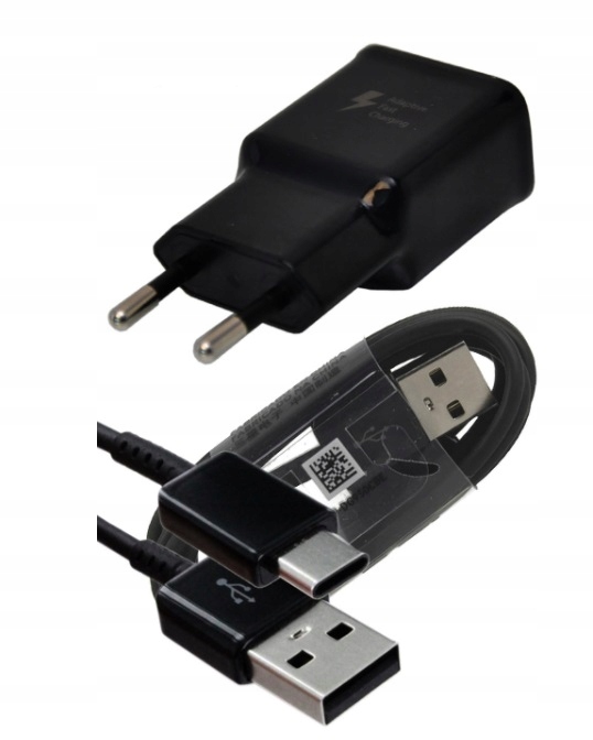 ORYG SZYBKA ŁADOWARKA SAMSUNG S8 S9 + KABEL TYPE C