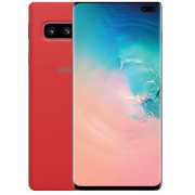 Etui Pokrowiec SAMSUNG Galaxy S10 PLUS Silicone Kolor Czerwony